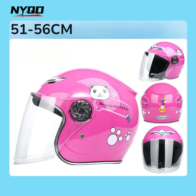 Kids Electric Scooter - 어린이용 오토바이 헬멧, 반모형 스쿠터 헬멧,