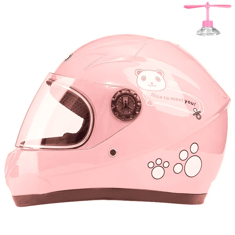 Scooter Helmet Set - 어린이용 오토바이 헬멧 3-9세용 풀쉘 모터바이크