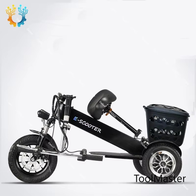 Electric Scooter Adults - 【2026】3륜 2인승 접이식 이동형 전동 스쿠터