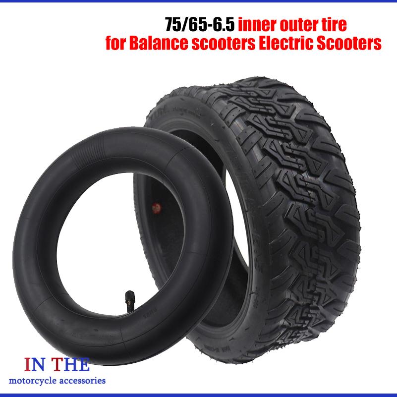 Scooter Tire - 10인치 75/65-6.5 규격의 내외부 타이어, 나인봇