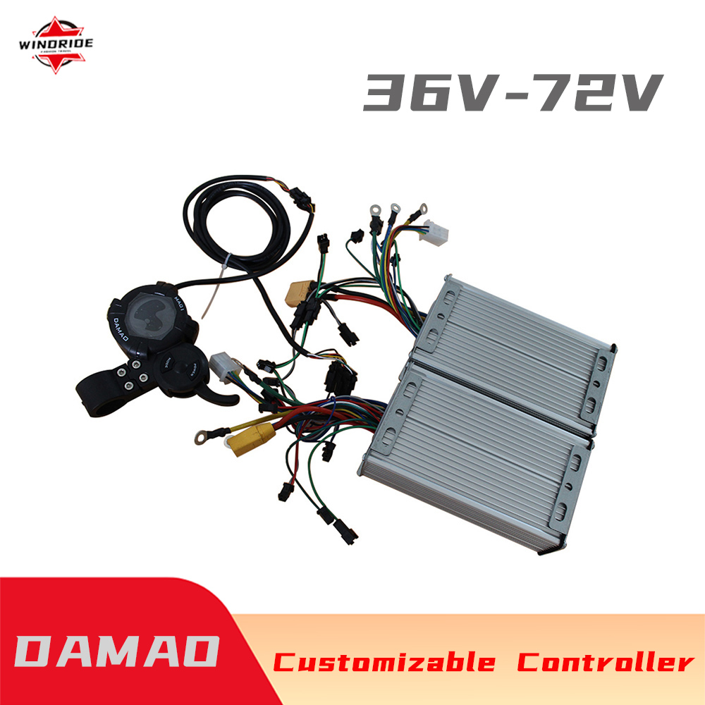 72V 45A Dual Controller - FLJ 전기 스쿠터 너클 스로틀 스위치,