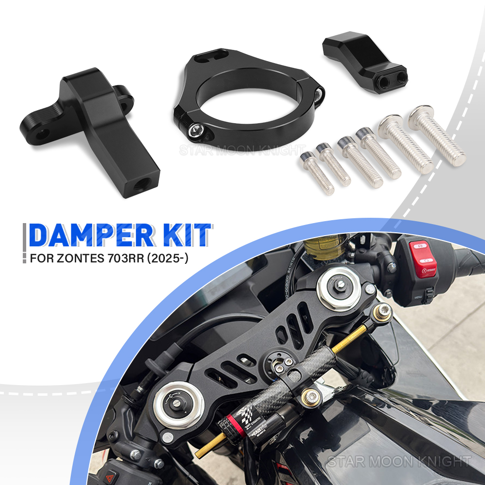 Steering Damper Stabilizer Kit Cnc - ZONTES 703RR 703 RR 2025 용