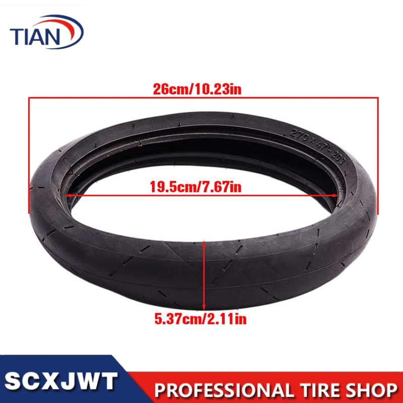 270x47-203 두꺼운 내마모성 타이어는 6인치 전 - Scooter Tire 리뷰 및 가격