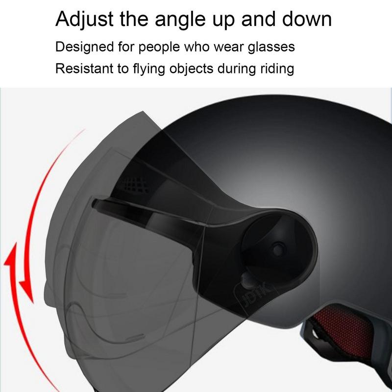 오토바이 헬멧 제트 스타일 자전거 헬멧 남성 여성 성인 - Scooter Helmet Set 리뷰 및 가격