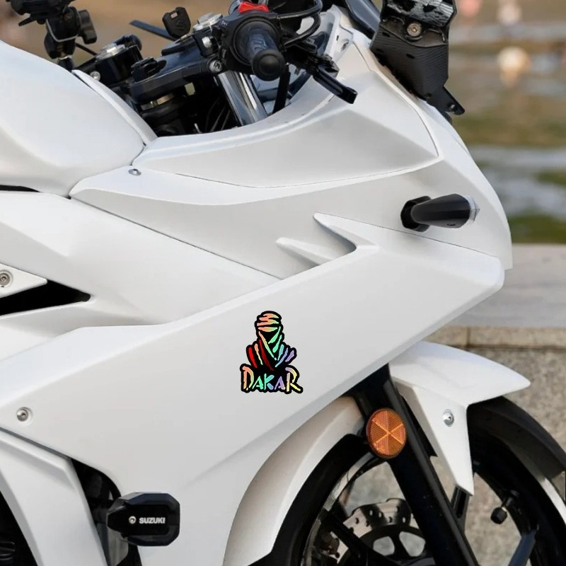 1PC 다카르 랠리 게임 오토바이 스티커 스쿠터 프론트 - Scooter Helmet Set 리뷰 및 가격