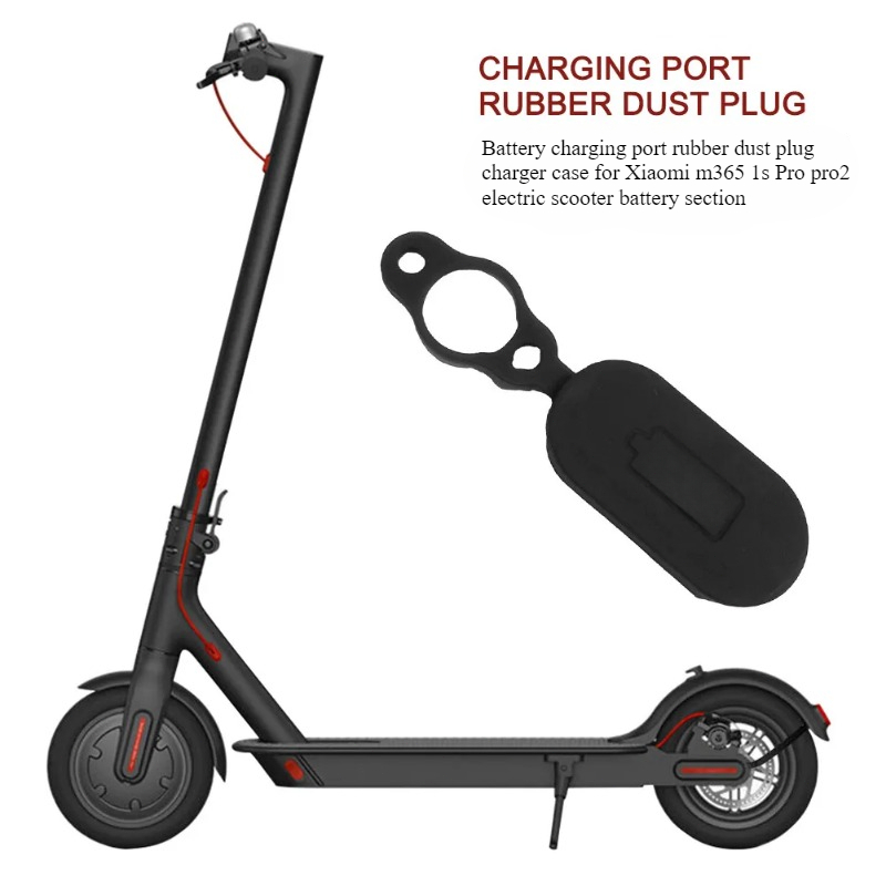 스쿠터 배터리 충전 포트 먼지 플러그 고무 케이스, 방 - Electric Scooter Charger 리뷰 및 가격