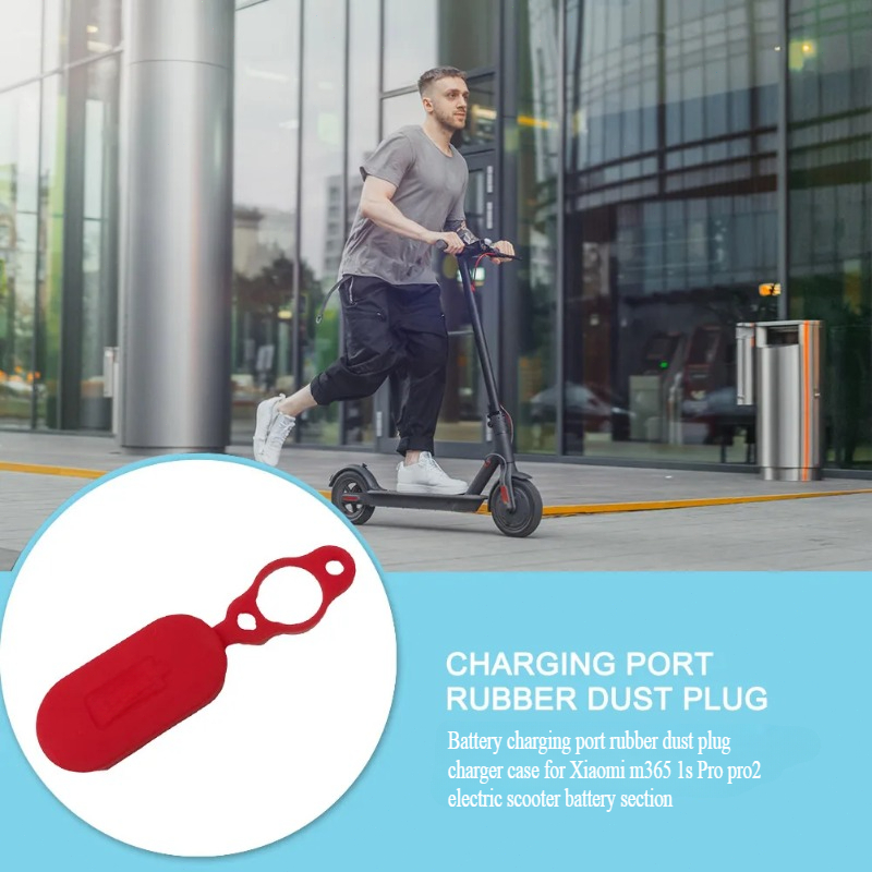 스쿠터 배터리 충전 포트 먼지 플러그 고무 케이스, 방 - Electric Scooter Charger 리뷰 및 가격