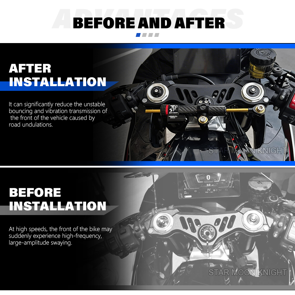 ZONTES 703RR 703 RR 2025 용 오토바 - Steering Damper Stabilizer Kit Cnc 리뷰 및 가격
