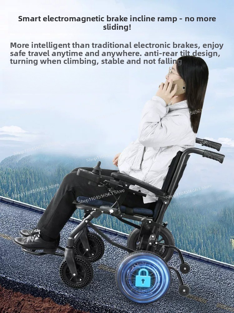 전동 휠체어 접이식 경량 노인용 초경량 휴대용 지능형  - Folding Electric Scooter 리뷰 및 가격
